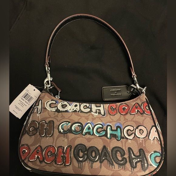Coach X Mint + Serf Teri Shoulder Bag In Signature Canvas - Picture 4 of 6